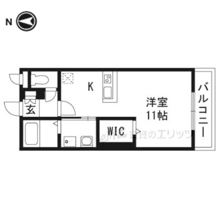 グランシャルムの物件間取画像